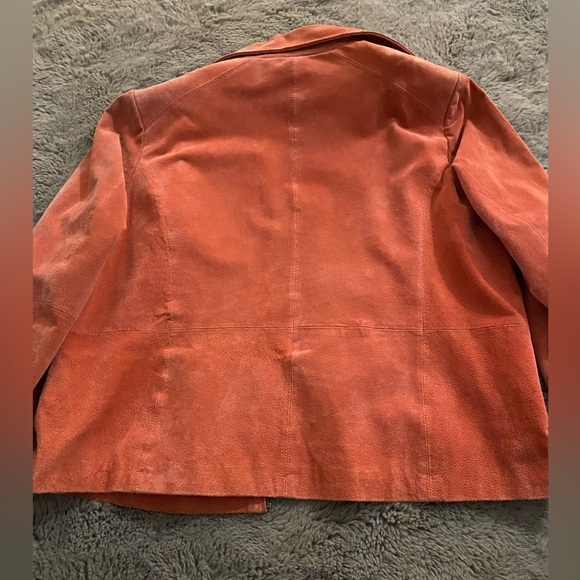 Relativity Coral Leather Jacket - Picture 5 of 8